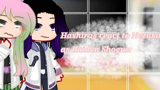 Hashiras react to Nezuko as Raiden Shogun [My AU]{GenshinImpact x Demon Slayer verse][Angst][Remake]
