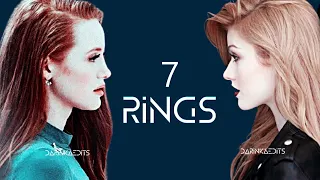 Cheryl Blossom | 7 rings | Clary Fray (Vertical video) | Riverdale | Shadowhunters ⚠ flash warning ⚠