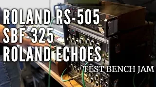 Roland RS-505, SBF-325, Echoes & Small Stone - Test Bench Jam