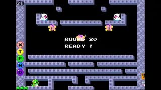 Bubble Bobble how to: level 20, 1st the secret round, and the green bean