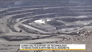 China Halts Exports of Some Rare-Earth Processing Technologies