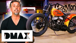 Restoring A Classic 1942 Harley Davidson WLA | Fast N' Loud