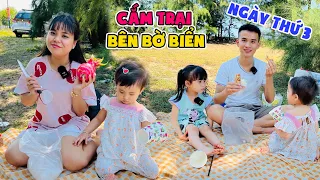 Chuyến Đi Xuyên Việt Gia Đình Linh Nhi... Tạm Biệt Nha Trang - Cắm Trại Bên Bờ Biển Hấp Hải Sản!