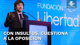 “Subirá como pedo de buzo”: Milei sobre economía argentina