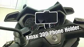 Phone Holder For Yamaha Xmax 300 Diy