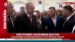 Tarihi günde Khabib de İstanbul'da!