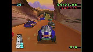 Hot Wheels Turbo Racing Gameplay (Nintendo 64)