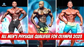 ALL MEN'S PHYSIQUE QUALIFIER FOR OLYMPIA 2023