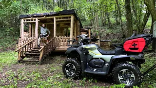 After 2 Years I am Returning to my Cabin in the Wilderness, ATV Camping