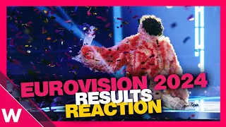 Eurovision 2024: Grand final results discussion and reaction