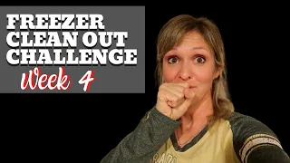 Cook with Me | Freezer Clean out Challenge Week 4 | What's for Dinner with No Grocery Haul!