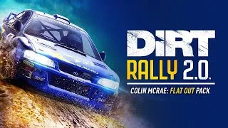 Dirt rally 2.0 - Flat out - testing input settings - Triple screen