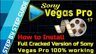 Sony Vegas Pro 17 installation & patching ||Sony Vegas pro Tutorial in Urdu/Hindi