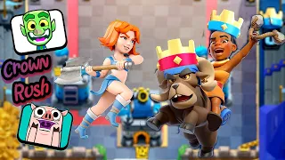 Using Ram Rider For Stealing Crowns! | Crown Rush | Clash Royale | #88