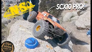 Axial SCX10 Pro Kit VS TOUGH Class 2 Course! [ScumbagRC on a NVS UT RC Crawling Championship Course]