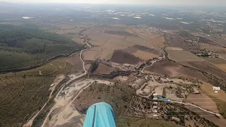 Volo in parapendio a Chiaramonte Gulfi