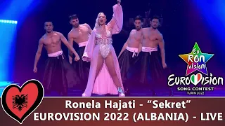 Ronela Hajati - "Sekret" - Live - Eurovision Song Contest 2022 (🇦🇱Albania)