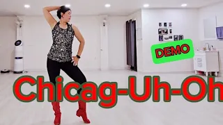 ✨Chicag-Uh-Oh linedance#Intermediate level#최윤선라인댄스#강릉라인댄스#한국스포츠문화예술협회#강릉지부