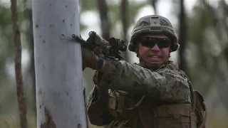 US Marines Train with Australian and Japanese