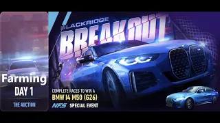 BMW i4 M50 G26 | Breakout | Need For Speed: No Limits | Day 1 farming