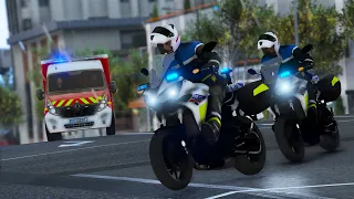 [GTA 5] BRIGADE MOTORISÉE DE LA POLICE NATIONALE| LSPDFR #679