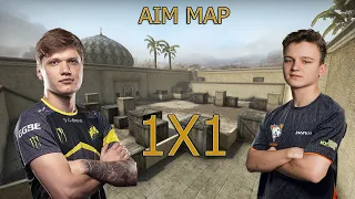 S1mple VS YEKINDAR 1x1 AIM Map