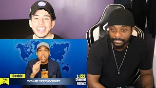 WE NEED MORE 😭🤣 | Dashie " GHETTO NEWS ANCHOR 3! | REACTION!!