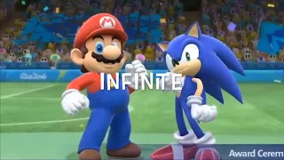 Mario and Sonic AMV: Infinite (with lyrics)