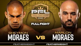 Sheymon Moraes vs Marlon Moraes | 2022 PFL Championship