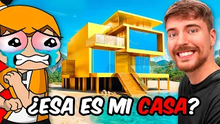 ¡Isla Privada de $1 vs Isla Privada de $250,000,000! | Palmita REACCIONA a MrBeast