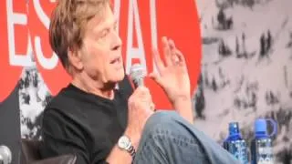 Robert Redford Press Conference at Sundance 2014