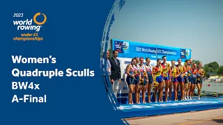 2023 World Rowing Under 23 Championships - Women's Quadruple Sculls - A-Final