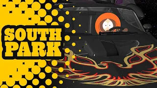 Kenny Rides on a Trans Am with a Rockin' Hot Chick - SOUTH PARK