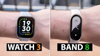 💥 Redmi Watch 3 Active vs Xiaomi Smart Band 8 COMPARATIVA en ESPAÑOL ⌚ ¿Cuál es MEJOR opción?