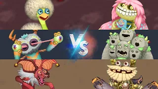 Monsters Duets of All Island #6 - Similar Monster Sounds | My Singing Monsters