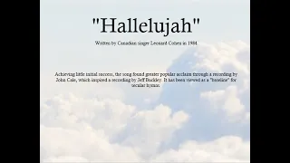 Hallelujah