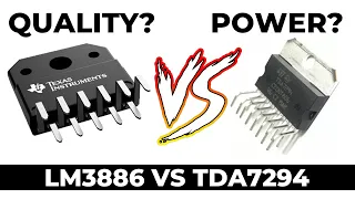 LM3886 VS TDA7294 Which one is Best Audio Amplifier IC | lm3886 vs tda7294 in Hindi