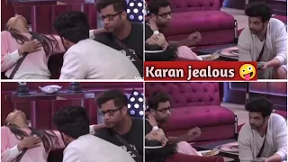 Karan taking care of tejaswi and get jealous with Rajiv😍|bigg boss season 15