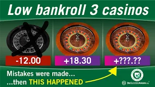 Low bankroll ROULETTE Series (Round 3) by ROULETTE Profit and Stop