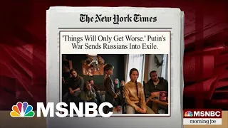 Russians Flee Into Exile Because Of Putin's War With Ukraine: NYT