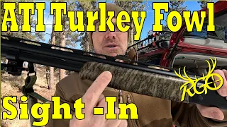 ATI Turkey Fowl 20 gauge Sight-In | RGO #432