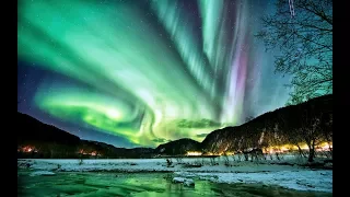 BEST 💎 Beautiful Northern Lights HD | Самое красивое Северное сияние в мире