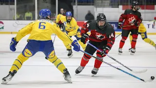 Highlights from Canada Red vs. Sweden at the 2023 World Under-17 Hockey Challenge