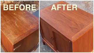 Thrift Store Rescue  #8 / Mid Century Furniture Restoration