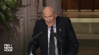 WATCH: George H.W. Bush was a class act from birth to death, says former Sen. Alan Simpson