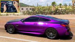 BMW M8 Competition Coupe-Forza Horizon 5 | Logitech G920 Gmaplay