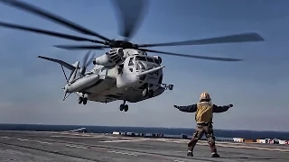 CH-53E Super Stallion Flight Ops • Bold Alligator 2014