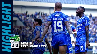 Cleansheet, PERSIB Menang 2 Gol di GBLA 🔥| Match Highlights PERSIB 2 - 0 Persikabo 1973 | Pekan 12