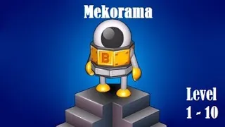 level 1 - 10 | Mekorama gameplay