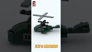 LEGO Mini Helicopter Satisfying Building Animation Lego Moc #shorts #lego #legomoc